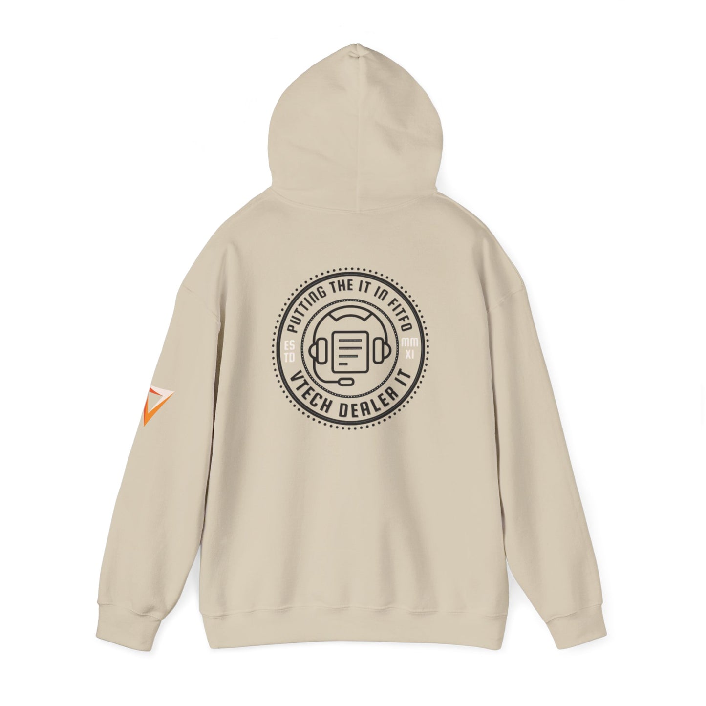 VTech Heavy Blend™ Hooded Sweatshirt - White