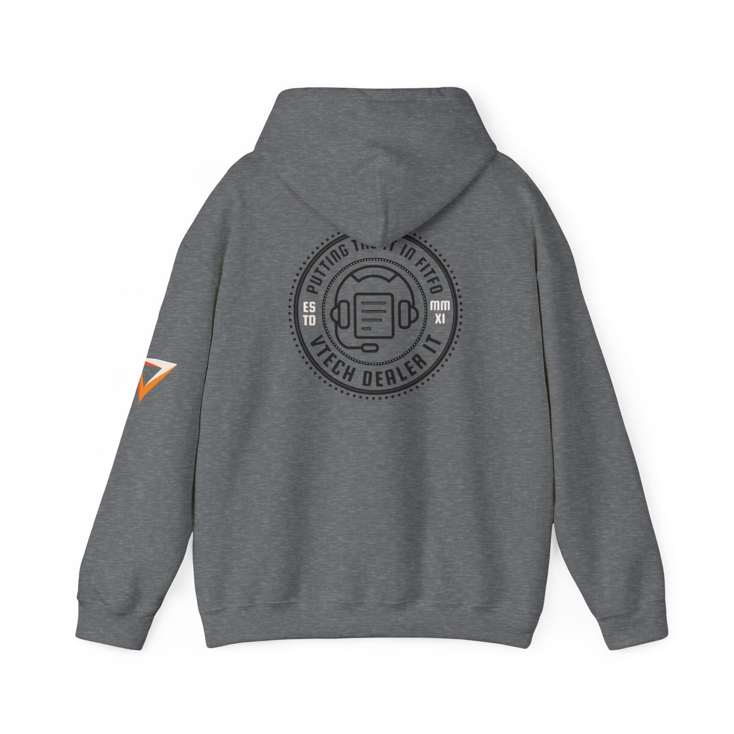 VTech Heavy Blend™ Hooded Sweatshirt - White
